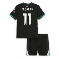 Liverpool Mohamed Salah #11 Vieras Peliasu Lasten 2024-25 Lyhythihainen (+ Lyhyet housut)